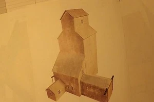 GETREIDEAUFZUG (GEWELLT) ABSTELLGLEIS BAUSATZ SPUR N von BERGEN NATIONAL LASER - Bild 1 von 2