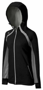 NEW Mizuno Osaka Hoodie Women Hooded Fleece Sweatshirt Jacket BLACK Sizes SM-XXL - Picture 1 of 1