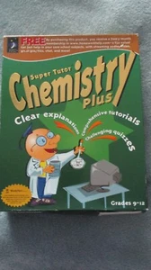 Vintage Super Tutor Chemistry Plus Software Grades 9-12, New in Box - Picture 1 of 3