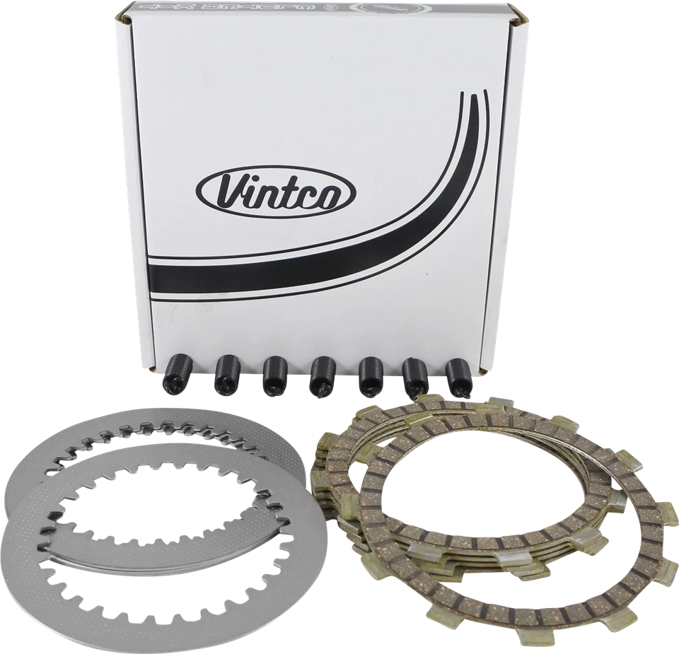 VintCo Clutch Plate Kit for Suzuki DS100/DS125/TS-125 Duster/TS-100 Honcho - Image 1 of 1