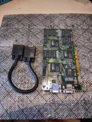 Diamond Monster 3D II PCI 3Dfx Voodoo2 PCI 3D Video Accelerator Card + Cable - Image 1 of 3