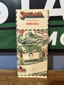 1931 Sinclair Road Map: Nebraska NOS - Picture 1 of 3