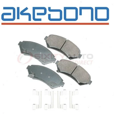 Akebono Pro-ACT Front Disc Brake Pad Set for 2000-2005 Chevrolet Monte Carlo je - Image 1 of 4