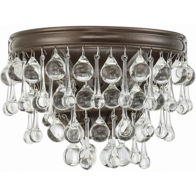 Iluminación Crystorama - Montaje en pared de dos luces - Montaje en pared - Calypso - Dos luces Foto 1 de 4