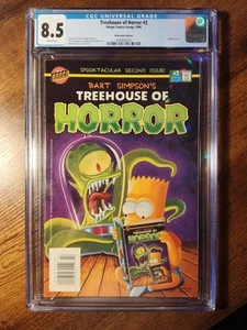 1996 Simpsons Treehouse Of Horror #2 Cgc 8.5 - Picture 1 of 2