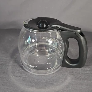 Cafetera Mr. Coffee Glass Decanter 12 tazas tapa y mango negro modelo DW13 - Imagen 1 de 8