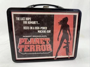 NECA Grindhouse Death Proof / Planet Terror Brotdose & Thermoskanne Horror 2006 Metall - Bild 1 von 12
