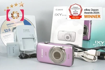 Canon IXY Digital 930 IS Purple 12.1 MP Digital Camera /w Box [Excellent] - Image 1 of 4