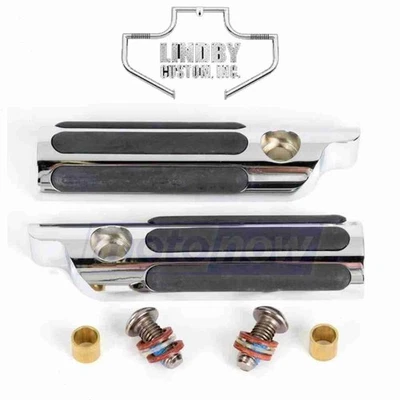Lindby Twinbar Replacement Flip-Out Footpeg for 1997-2008 Harley Davidson zc Foto 1 de 4