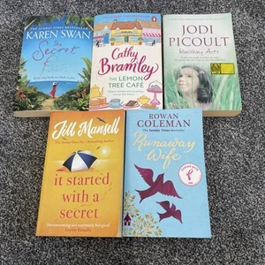 Chick lit Books Bundle X 5 Paperbacks Womens Romance C12 - Picture 1 of 12