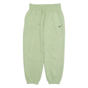 NIKE Womens Joggers Green Tapered L W33 L29 - Picture 1 of 6