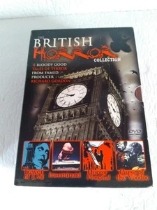 The British Horror Collection 4 DVD Box Set Horror Hospital Curse of the Voodoo - Imagen 1 de 5