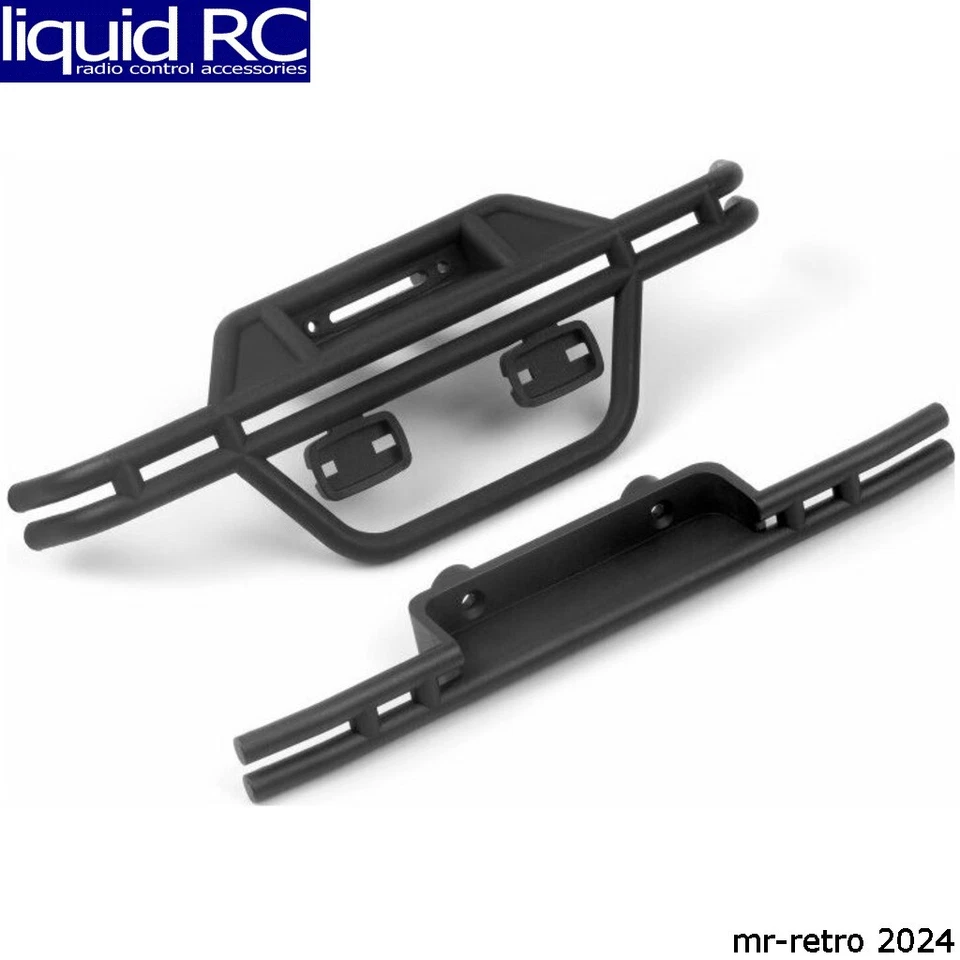 Juego de parachoques HPI 160845 tipo 1 negro/delantero/trasero para Venture18 Foto 1 de 1