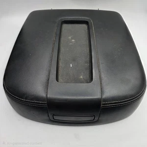 2007-2014 Silverado Tahoe Suburban Avalanche BLACK Center Console Lid Armrest - Picture 1 of 4