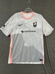 Camiseta de fútbol Angel City FC Nike Dri-FIT gris rosa DoorDash Birdies XL - Imagen 1 de 9