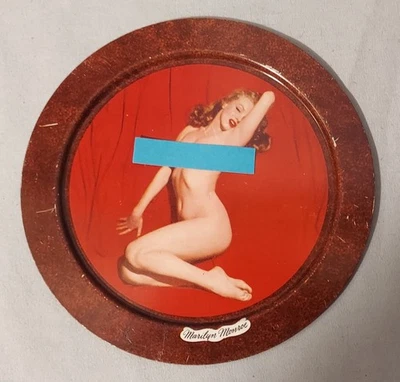 Marilyn Monroe Tip Tray   4.25"  Playboy Centerfold Image - Image 1 of 4