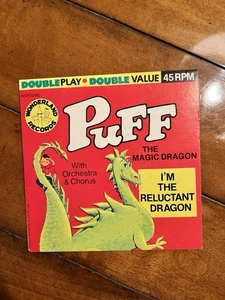 Vintage 45 RPM "Puff The Magic Dragon", Record - Picture 1 of 4