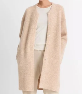 VINCE TEXTURED SCULPT CARDIGAN SWEATER***********SIZE: LARGE - Picture 1 of 4