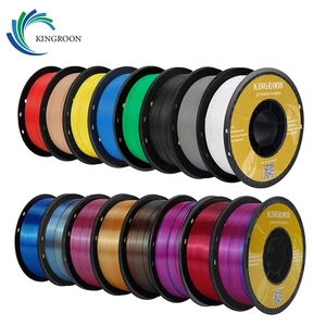 Kingroon 3D Printer Filament PLA PETG Matte Silk High Speed 1.75 mm 1KG Bundles - Picture 1 of 42