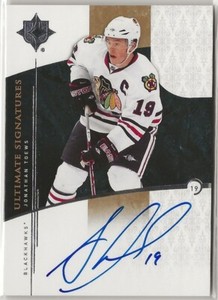 2009-10 Ultimate Collection Ultimate Signatures #USJT Jonathan Toews Blackhawks