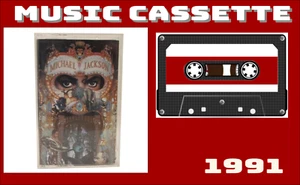 Cassette Tape 1991 - Michael Jackson - Dangerous - Picture 1 of 4