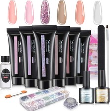 Skymore Gel per Unghie Ricostruzione Kit, 6 pezzi 15ml Estensione delle...