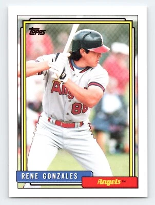 1992 Topps Traded - Rene Gonzales #42T - Image 1 of 2