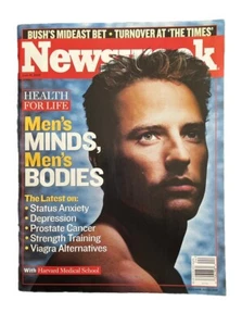 Vintage Collectable Newsweek Magazine June 16 2003 Mens Minds Mens Bodies - Foto 1 di 2