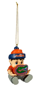 Florida Gators Ventilador Lil Adorno Resina Universidad de la NCAA Licencia Navidad NUEVO - Imagen 1 de 6