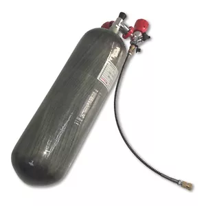 Kits de carga de paintball tanque de aire de fibra de carbono Acecare 6,8 L CE PCP tanque 4500 psi - Imagen 1 de 8