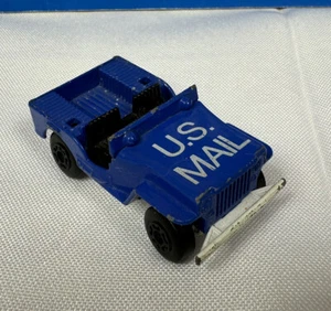 VTG 1978 Matchbox Superfast No 5 U.S. Mail Truck Jeep Lesney Made In England T36 - Picture 1 of 14