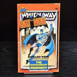 Batman: Which Way - The Doomsday Prophecy 1st Edition Richard Wenk - Picture 1 of 9