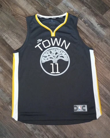 Fanatics Dark Gray Golden State Warriors Klay Thompson #11 Jersey Adult Size L Cover