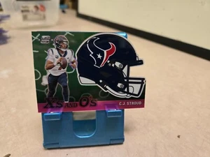 2023 Contenders Optic C.J. Stroud X's And O's Pink Prizm #/75 RC TEXANS - Picture 1 of 2