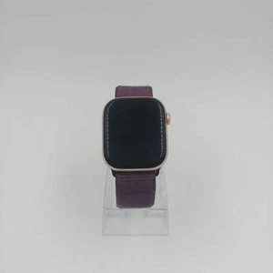 GPS Only Apple Watch Series 10 46MM Space Black Aluminum Purple Nylon Loop A3003 - Zdjęcie 1 z 8