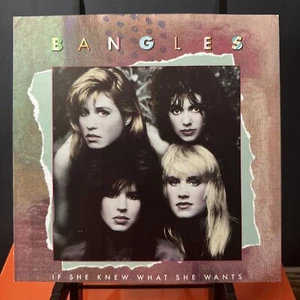The Bangles / If She Knew What She  Picture Sleeve Only-no Record Columbia PS - Picture 1 of 3