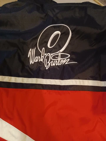 Racing Champions Ward Burton Netzero Nascar Full Zip Windbreaker Size 2XL Vtg Cover