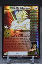 Broly The Unbeatable HOLO FOIL Rare B4 DBZ Score TCG Promo