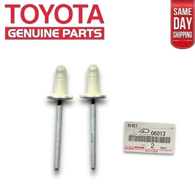 04 - 06 SCION XB GAS COMBUSTIBLE PUERTA TAPA RETENEDOR REMACHES CANTIDAD 2 OEM NUEVO Foto 1 de 3