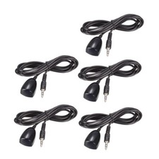 5pcs 3.5mm IR Remote Control Receiver Extension 1.5m 8-12m Receiving Distance