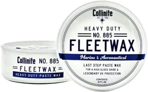 Collinite 885 Heavy Duty Fleetwax Paste 12oz (2 Pack) Marine RV Carnauba Wax Sea - Picture 1 of 5