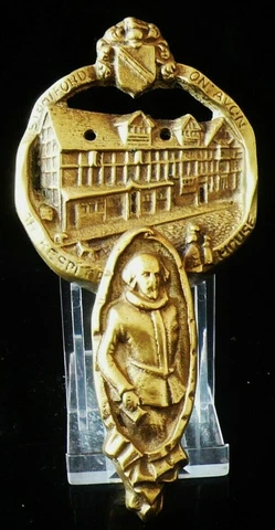 Vintage/Antique Brass Door Knocker, Shakespeare's House Cover