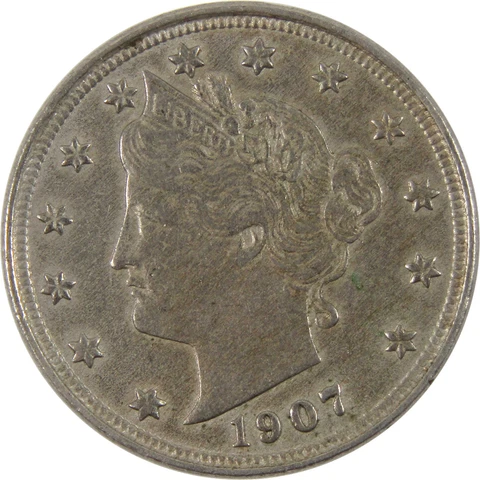 1907 Liberty Head V Nickel AU About Uncirculated Details SKU:CPC3672 Cover