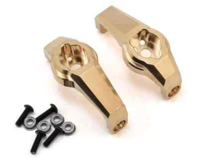 Yeah Racing Heavy Brass C Hubs for Traxxas TRX-4/TRX-6 (2) (49g) - Image 1 of 2