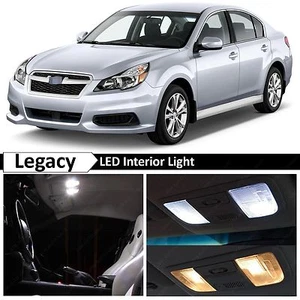 14x Bombillas LED interiores blancas Accesorios para Subaru Legacy 2000-2014 - Imagen 1 de 9