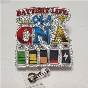 CNA Abzeichen Rolle lustiges Geschenk Mitarbeiter Ausweis Strumpf Füller Krankenschwester Akkulaufzeit - Bild 1 von 1