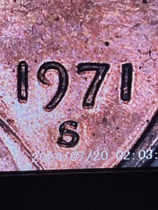 1971 S DDO Lincoln Cent Penny, Doubled Die Obverse, ''Key Date'' Mint ERROR! - Picture 1 of 2