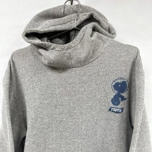 TSPTR Snoopy Peanuts Space Program Sweatshirt Hoodie Gray Medium 2014 - Picture 1 of 12