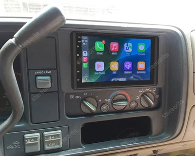 CarPlay Radio Stereo For 2003 2004 2005 2006 2007 Chevrolet Silverado 1500 2500 - Image 1 of 4