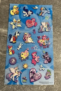 Vintage My Little Pony 1 Blatt Hasbro lizenzierte Aufkleber 2014 Pinkie Pie Dash - Bild 1 von 4